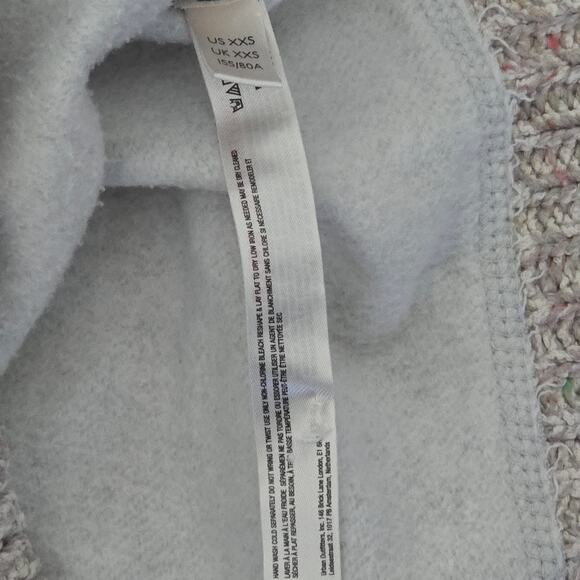 Daily Practice Anthropologie Cowl Neck Tunic Dress Soft Oversized Cozy XXS  Gray - Picture 9 of 9